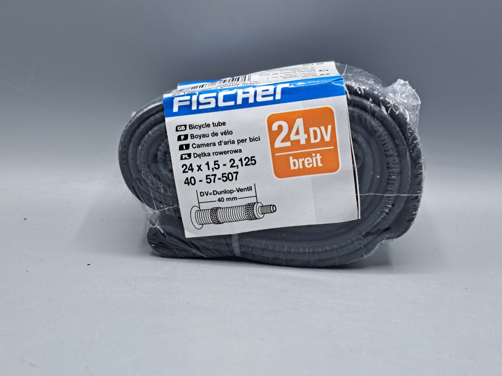 Fischer Fahrradschlauch 24 DV breit